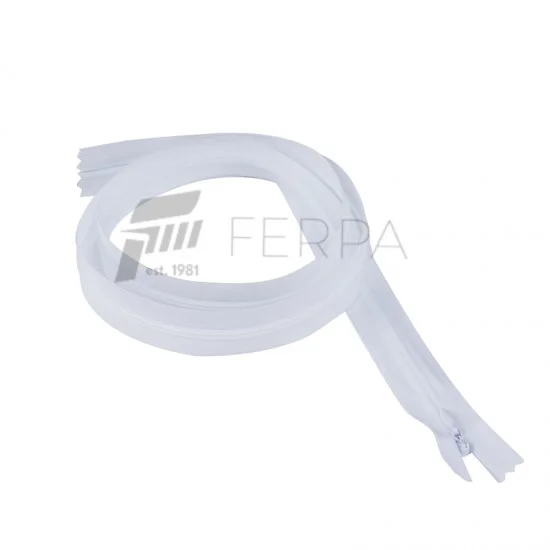 100 cm Gizli Fermuar (Beyaz)