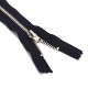 Metal Fermuar Dipli Nikel-Gold Diş Metal Fermuar Dipli Nikel-Gold Diş