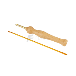 Ahşap Saplı Punch İğnesi Ahşap Saplı Punch İğnesi