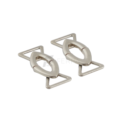 Badem Eklemeli Metal Kopça (13 mm) Badem Eklemeli Metal Kopça (13 mm)