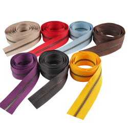 Metrelik Metal Fermuar (Alüminyum)