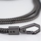 SİYAH RENK YILAN MODEL NİKEL FREE METAL ÇANTA ZİNCİRİ/ASKI APARATLI 120 CM