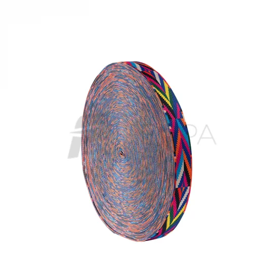 4 cm Desenli Polyester Kolon