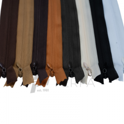 20 cm Gizli Fermuar (Karışık Paket-20 Adet) 20 cm Gizli Fermuar (Karışık Paket-20 Adet)