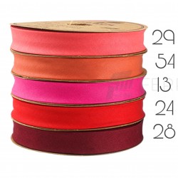 2 cm Pamuk Biye Kırmızı Seri (25 Metre)