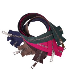 Metal Çanta Fermuarı (Nikel)