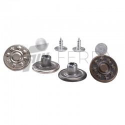 Metal Kot Düğmesi (17 mm/20 mm) Metal Kot Düğmesi (17 mm/20 mm)