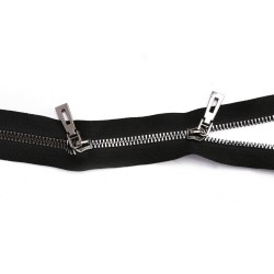 Metrelik Timsah Diş Fermuar (Altın, Nikel, Siyah Nikel)