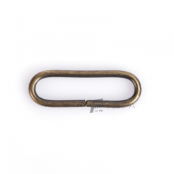 Metal Oval Halka (Antik-Nikel) Metal Oval Halka (Antik-Nikel)