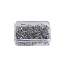 Mine Başlı Renkli Toplu İğne (30 gram) Mine Başlı Renkli Toplu İğne (30 gram)