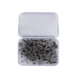 Mine Başlı Siyah Toplu İğne (30 gram) Mine Başlı Siyah Toplu İğne (30 gram)
