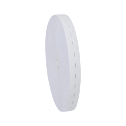 İlikli Lastik 2 cm (Siyah/Beyaz) İlikli Lastik 2 cm (Siyah/Beyaz)